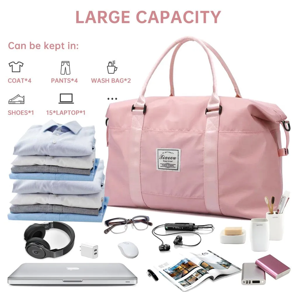 24" Duffle Gym Bag - Travel Overnight Bag