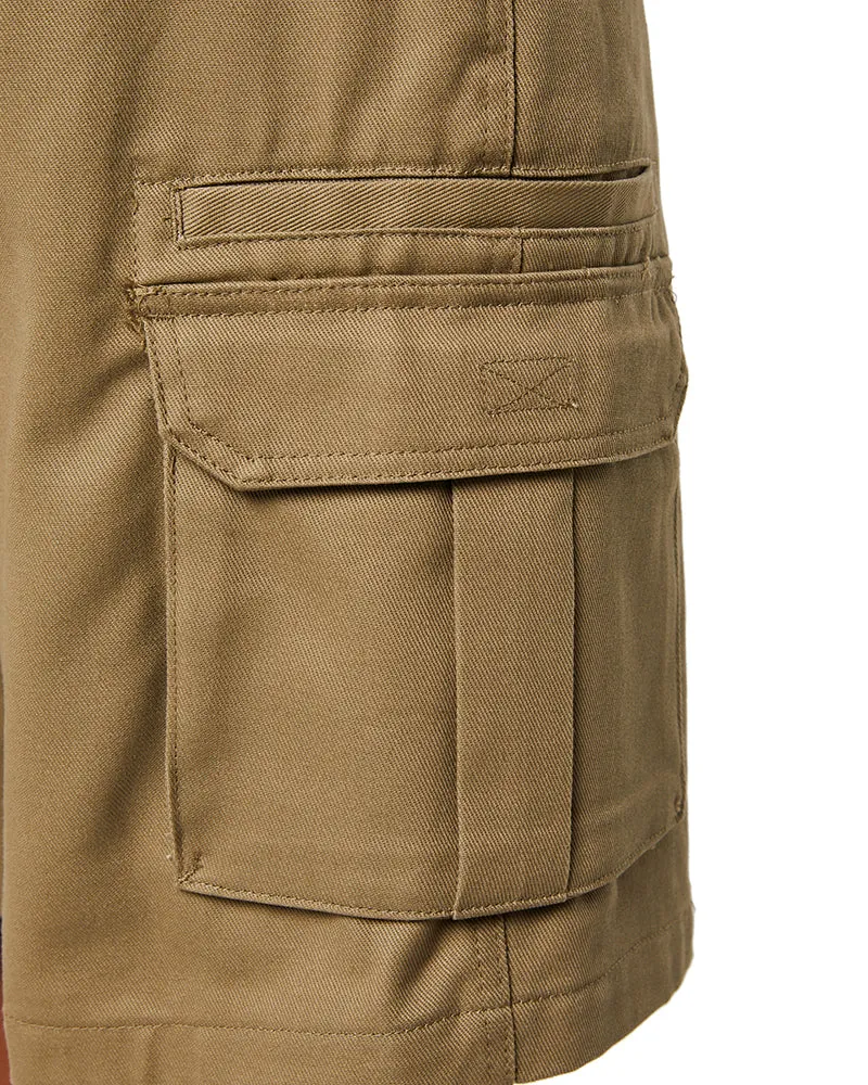 8 Pocket Cargo Short - Khaki