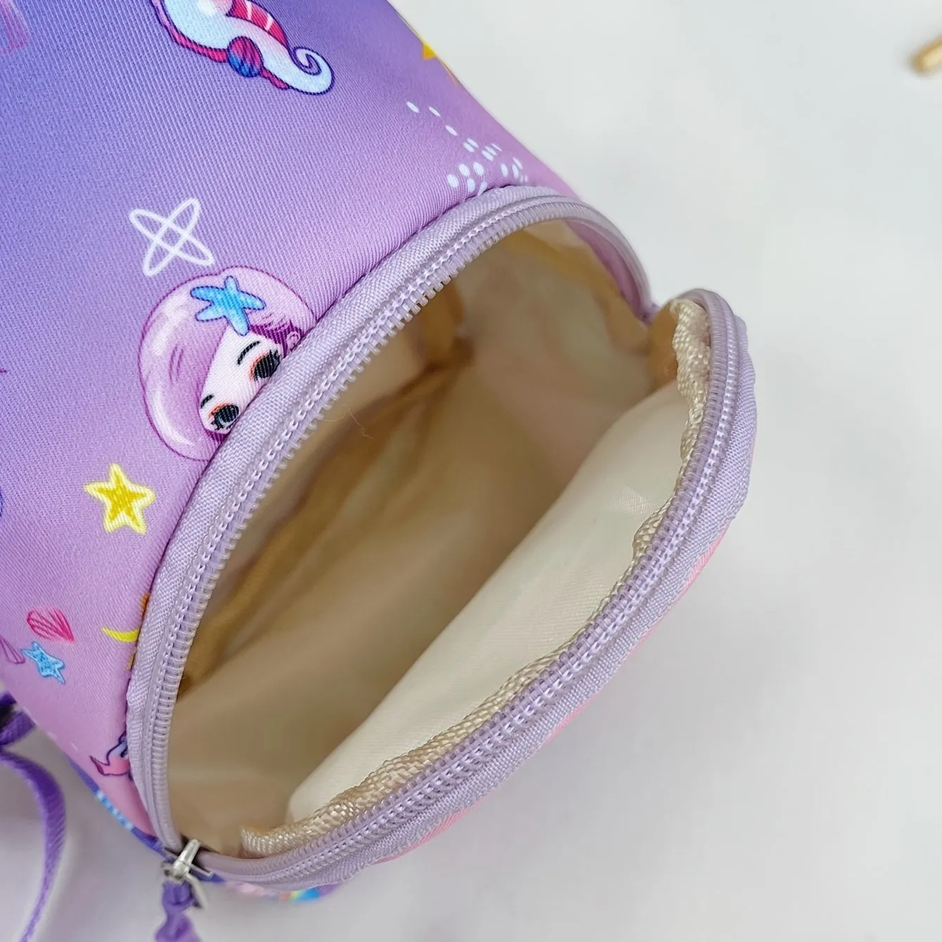 Adorable Mermaid Crossbody Bag Set  Perfect Gift for Girls