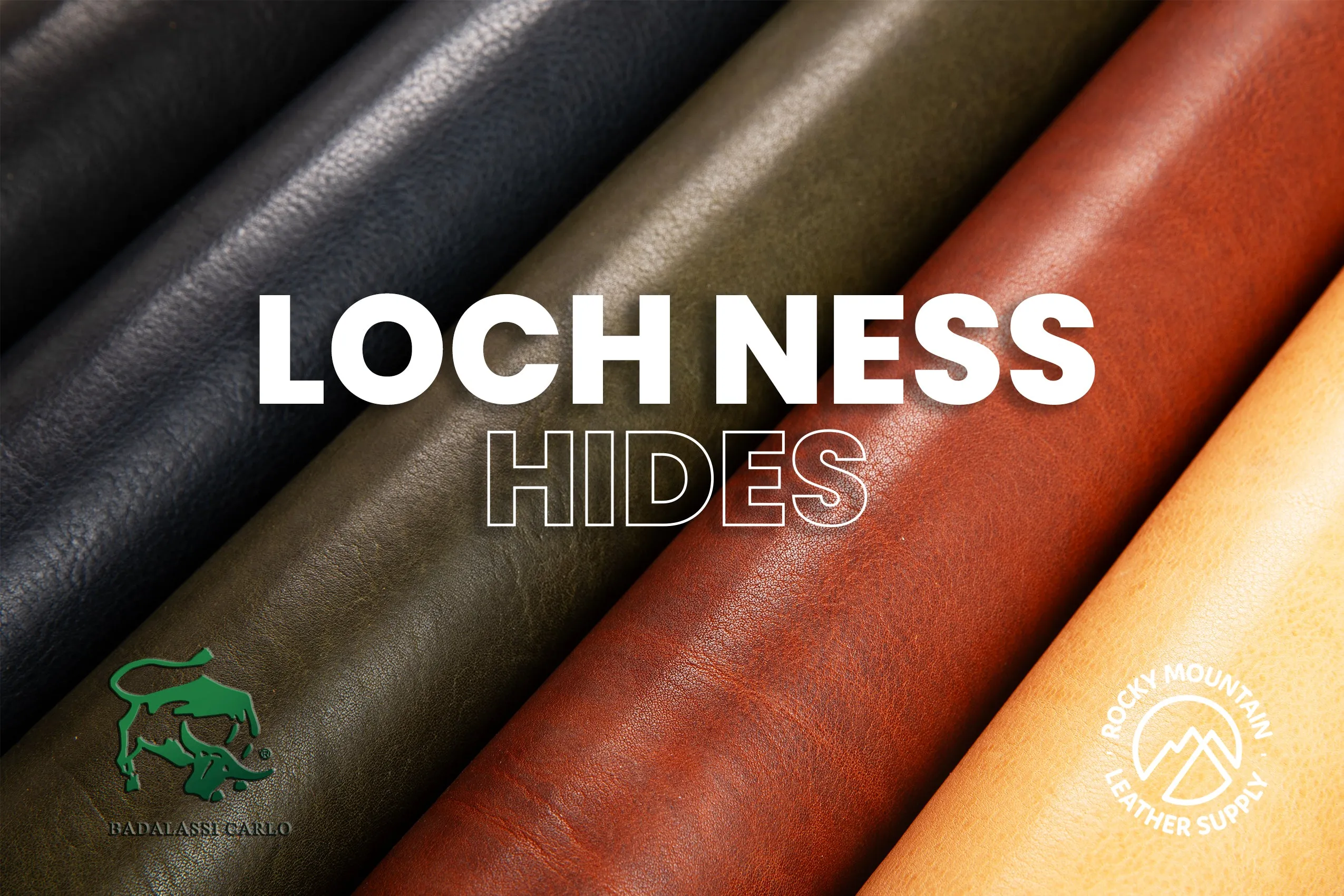 Badalassi Carlo - Loch Ness - "Vacchetta" Veg Tanned Leather (HIDES)