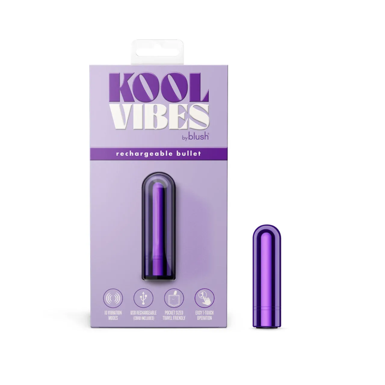 Blush Kool Vibes Rechargeable Mini Bullet