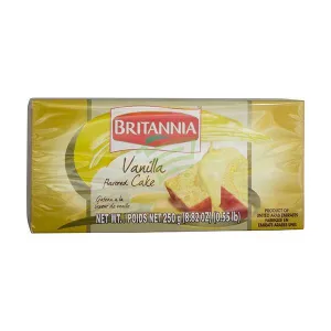 Britannia Vanilla Cake 250G