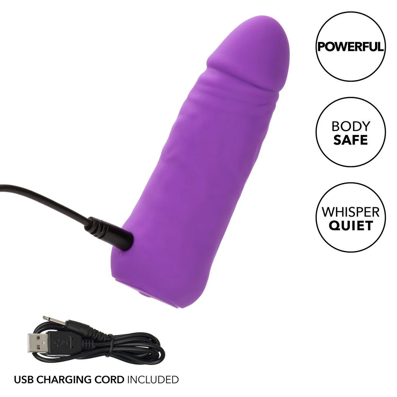 CalExotics Mini Vibrating Studs Rechargeable Silicone Vibrator