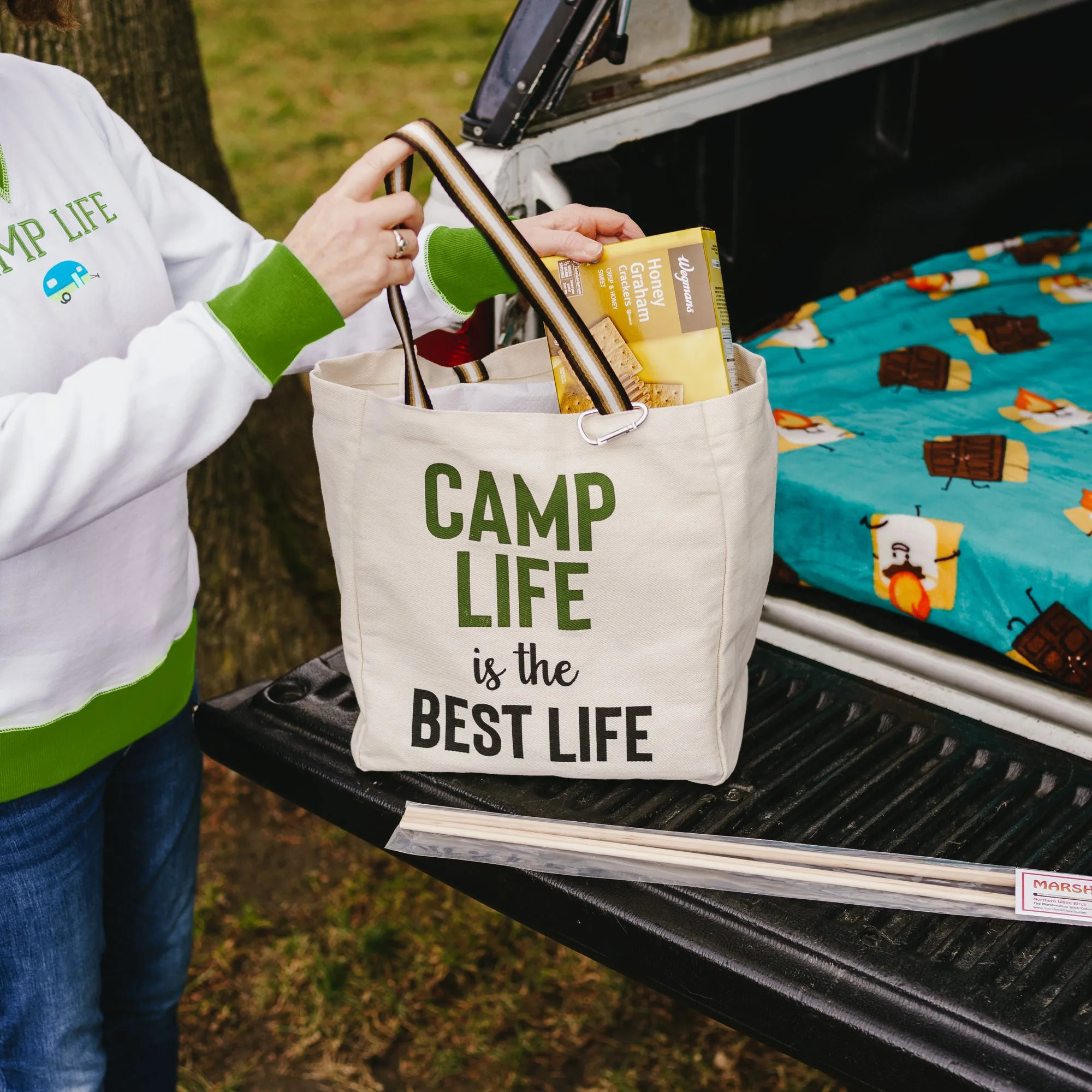 Camp Life 100% Cotton Twill Gift Bag