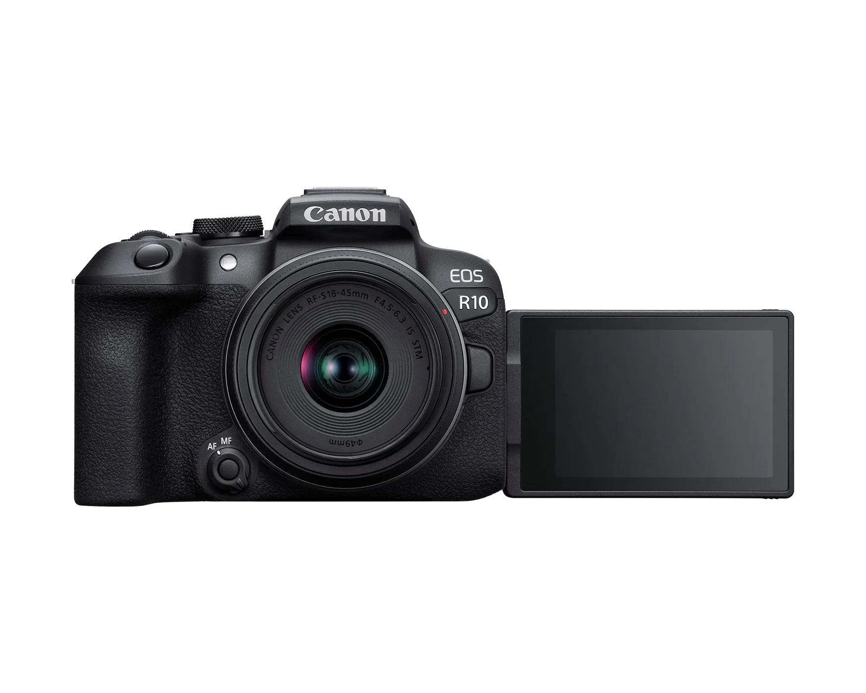 Canon EOS R10 Mirrorless Camera with RF-S 18-45mm IS STM Lens