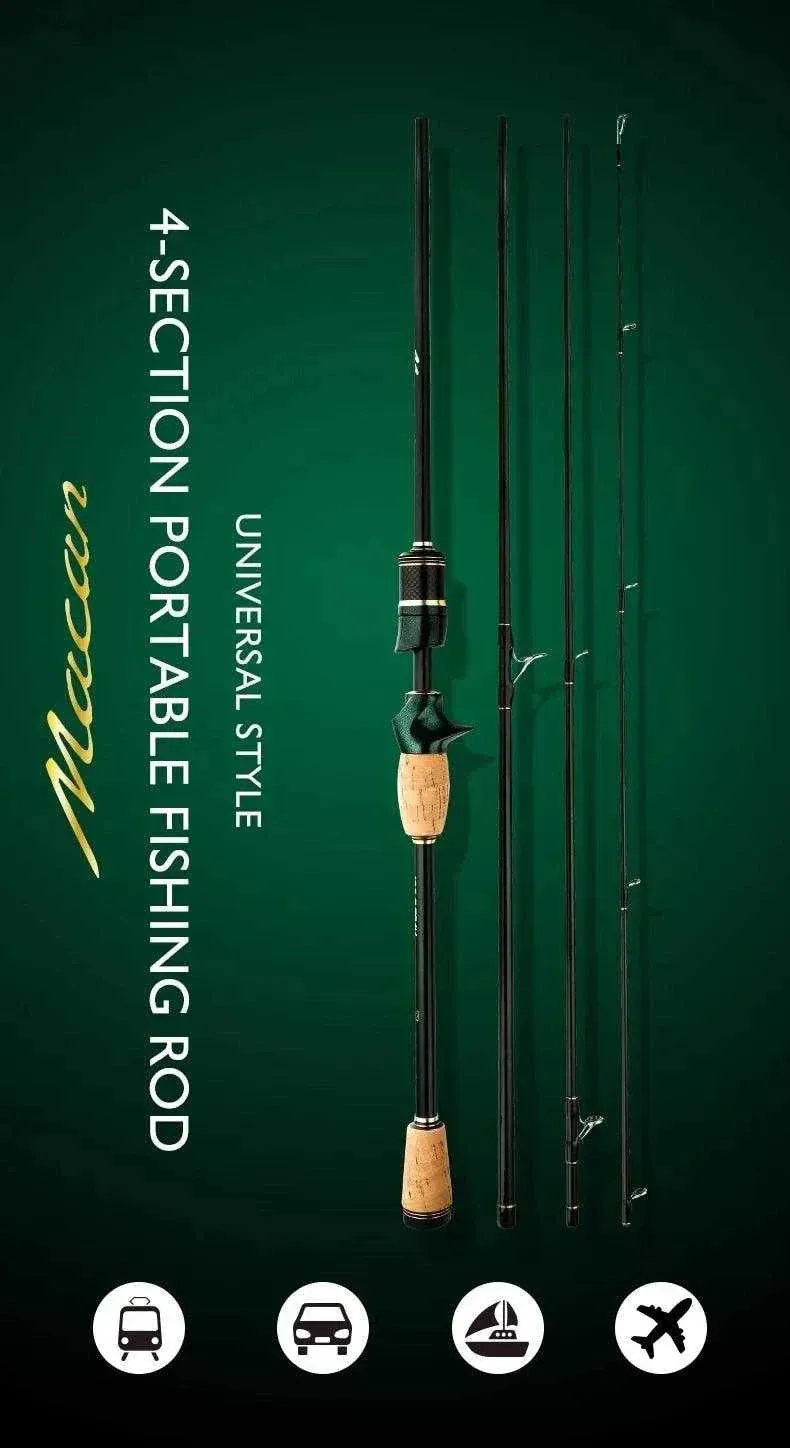 CEMREO MACAN Spinning Carbon Rod (1.8m / 2.4m)