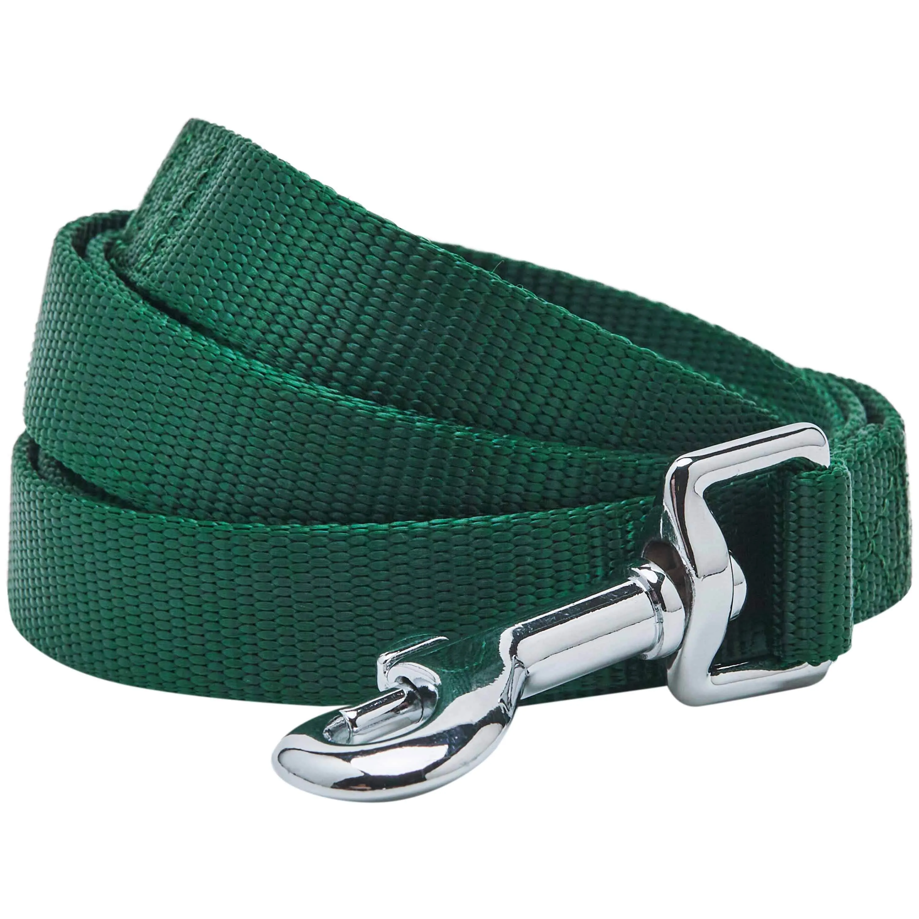 Classic Solid Color Dog Leash, Green