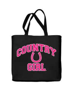 Country Girl® Lightweight Tote Bag Athletic Horseshoe