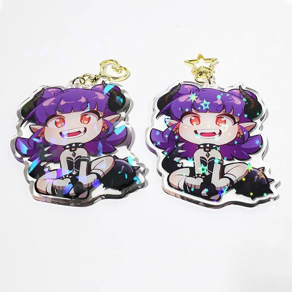 Custom Rainbow Acrylic Charms