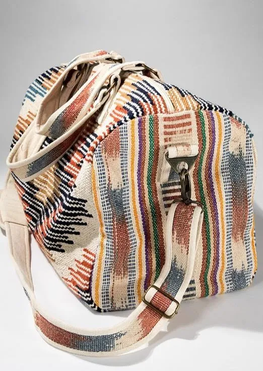 Desert Rose Aztec Weekender Travel Tote Bag