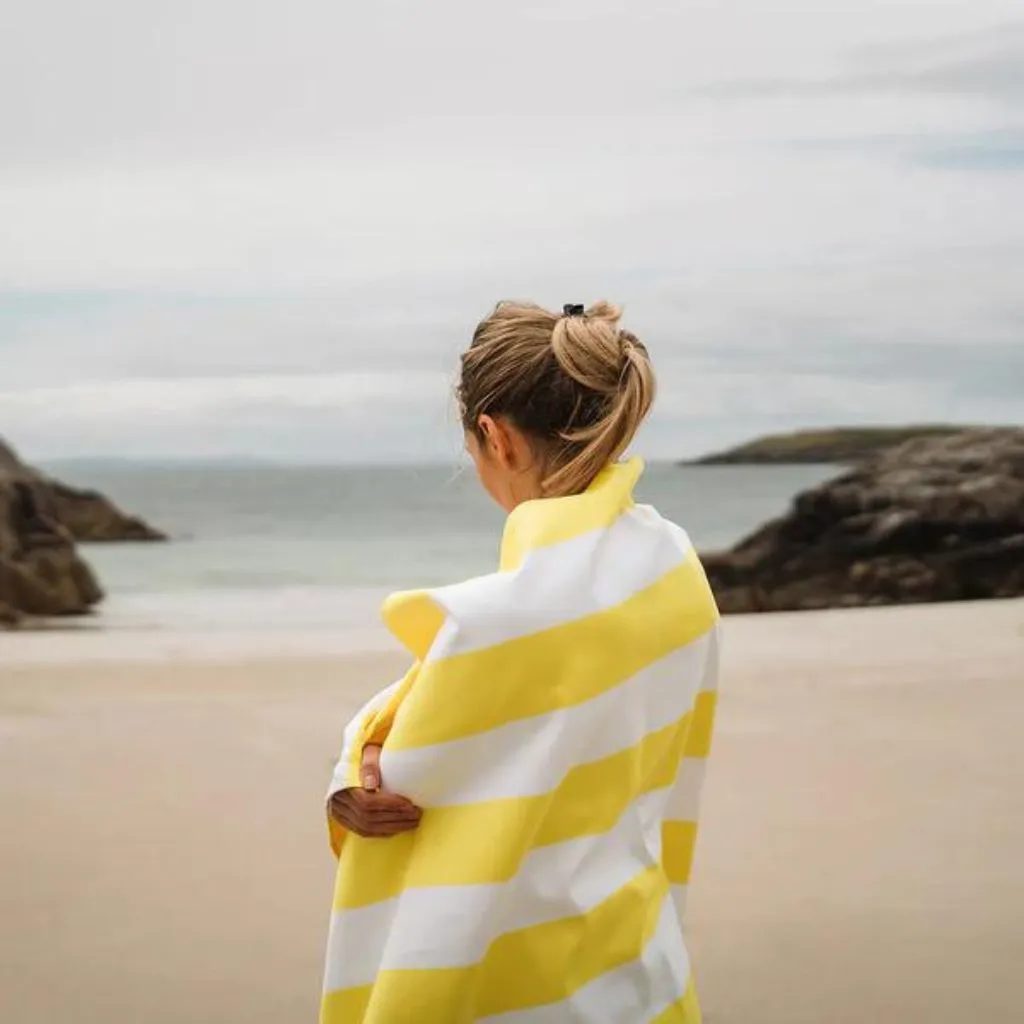 Dock & Bay Beach Towel Cabana Light Collection XL - Boracay Yellow