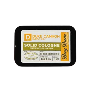 Duke Cannon Solid Cologne Bay Rum