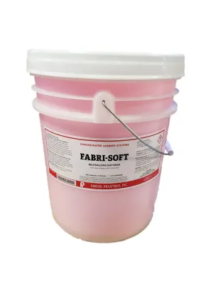 Fabri-Soft Concentrated Neutralizing Softener, Pink (5 Gallon Pail)