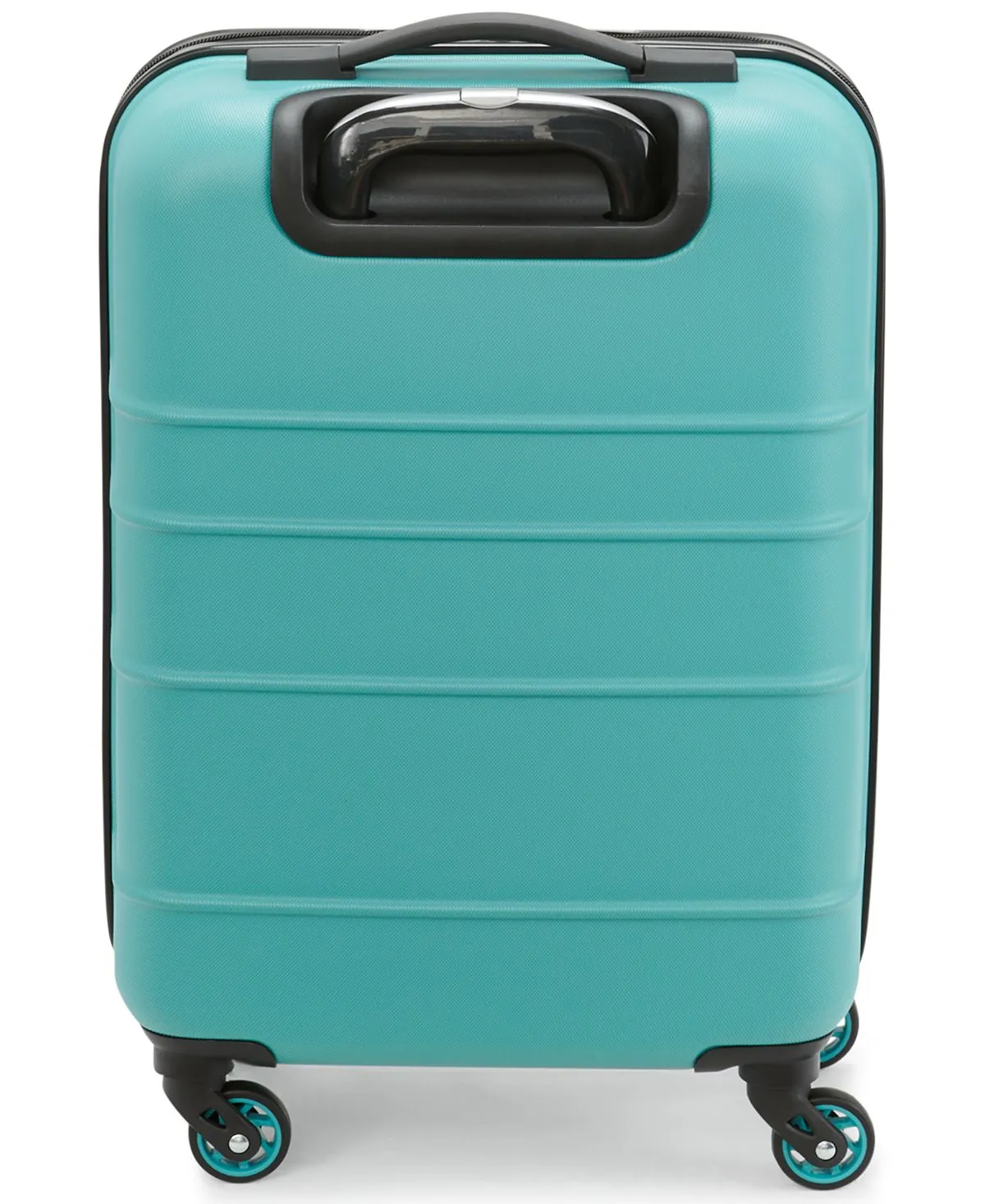 fillmore 3 piece Calvin Klein hard side suitcase set, turquoise