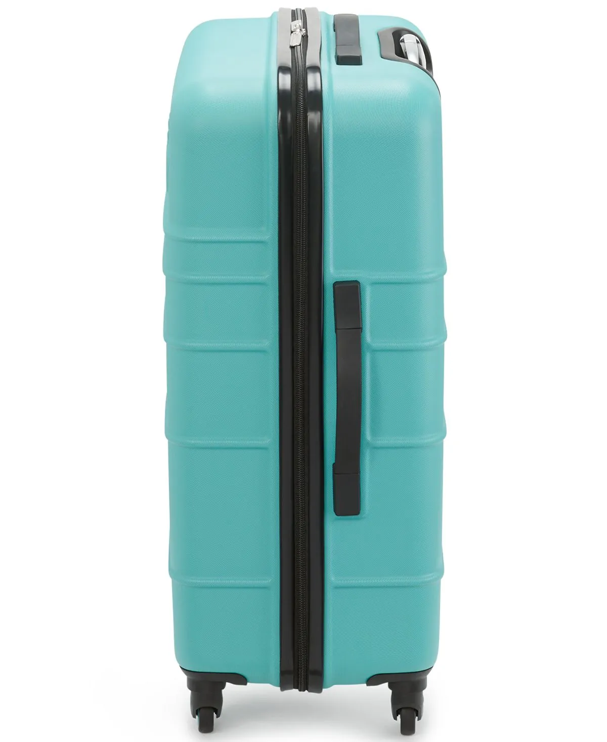 fillmore 3 piece Calvin Klein hard side suitcase set, turquoise