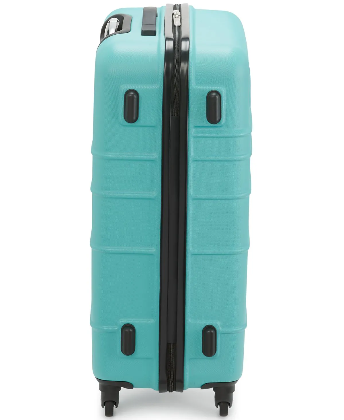 fillmore 3 piece Calvin Klein hard side suitcase set, turquoise