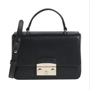 Furla Metropolis Mini Top Handle Bag, black