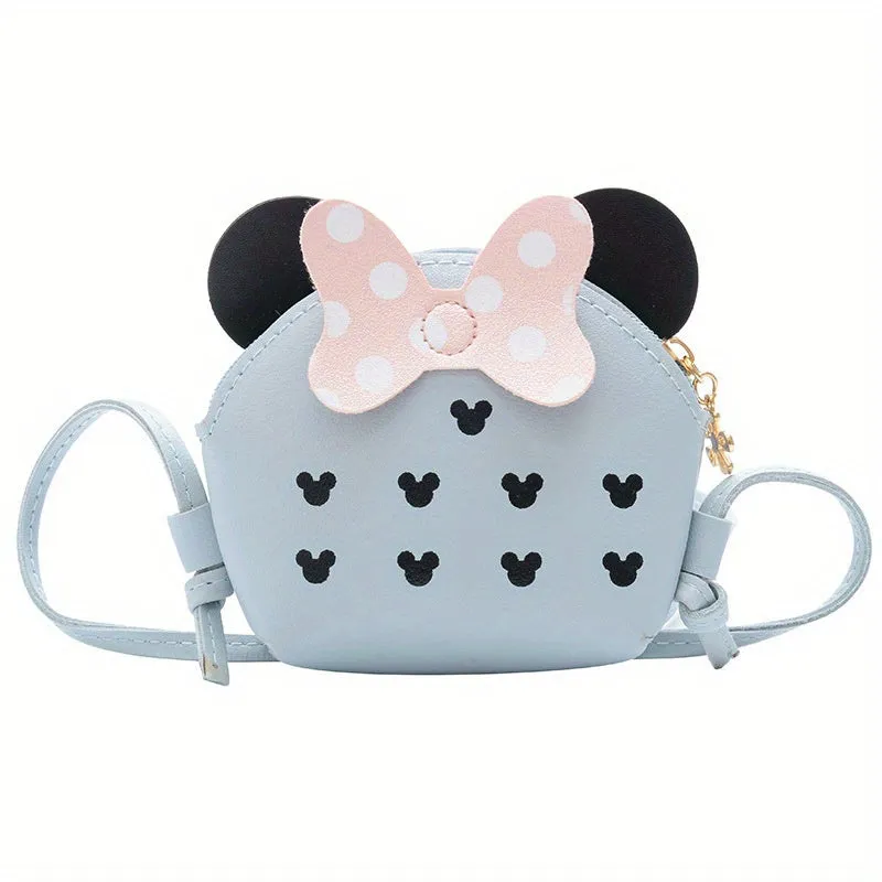 Girls Princess Shoulder Bag with Cute Cartoon Design