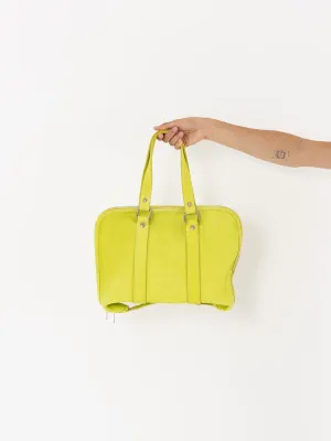 Guidi GB0 Handbag, Neon Yellow