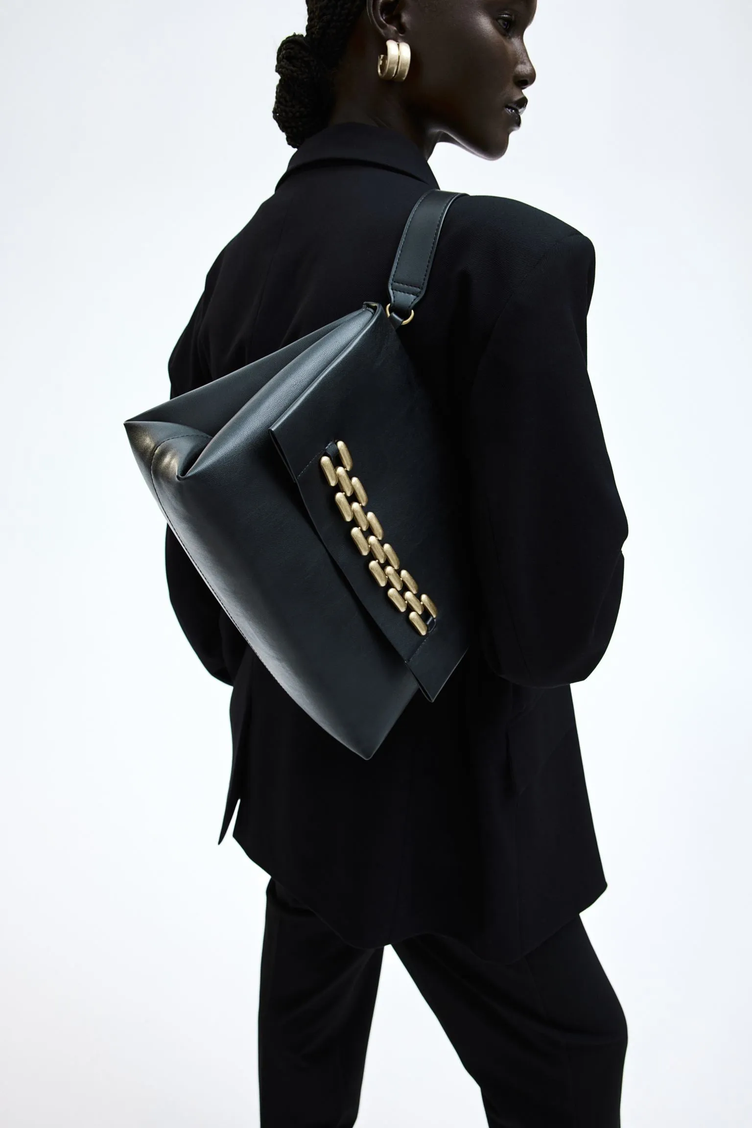 H&M Shoulder bag, black