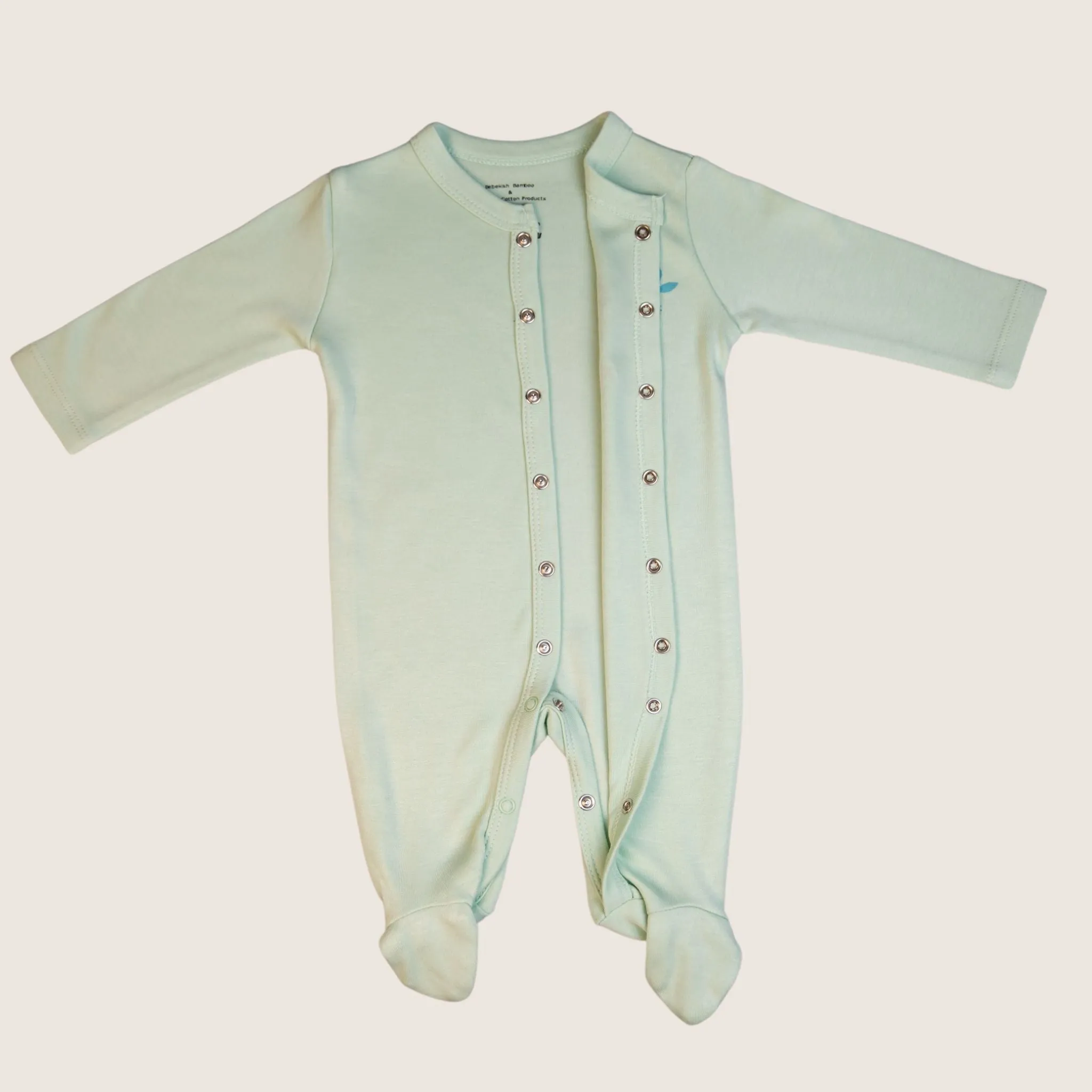 Ice cream Organic Baby Sleepsuit with Close Toe