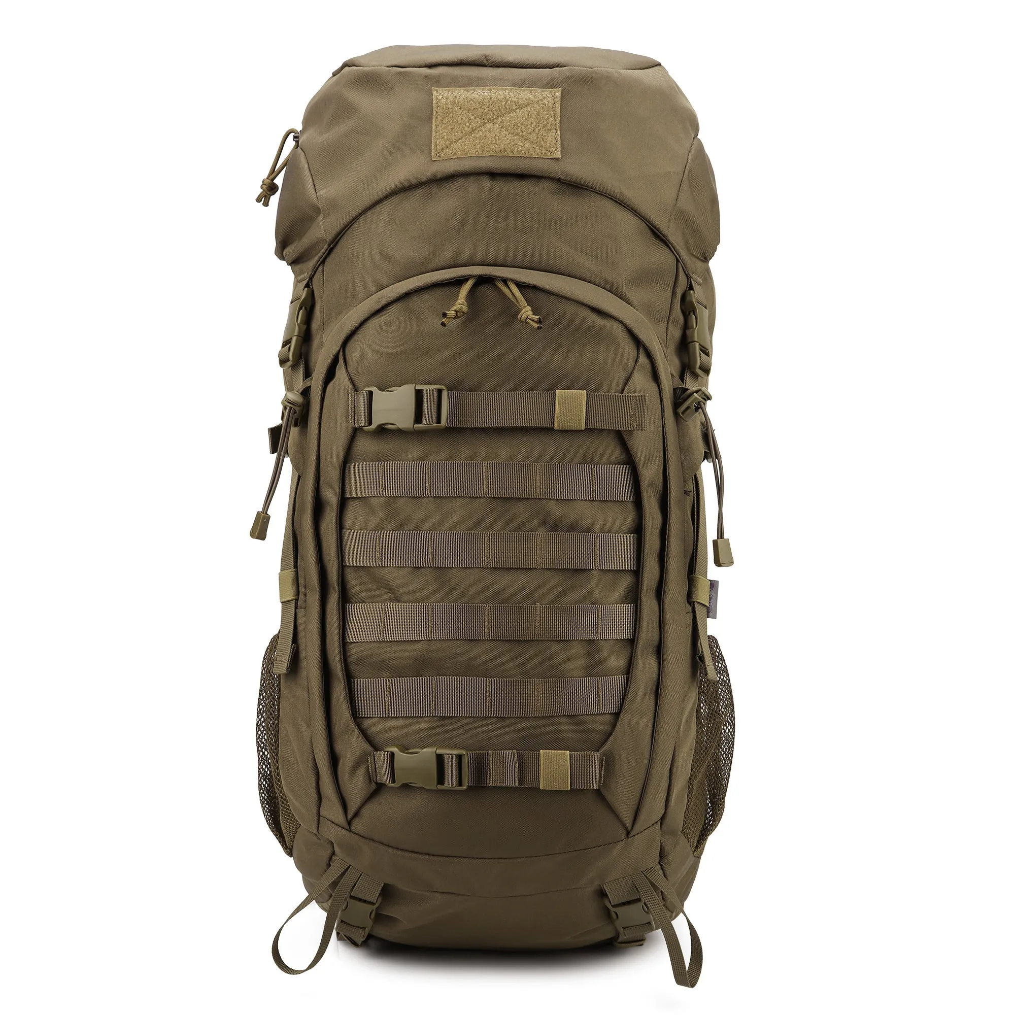 Mardingtop 50L Cordura Molle Hiking Internal Frame Backpacks with Rain Cover