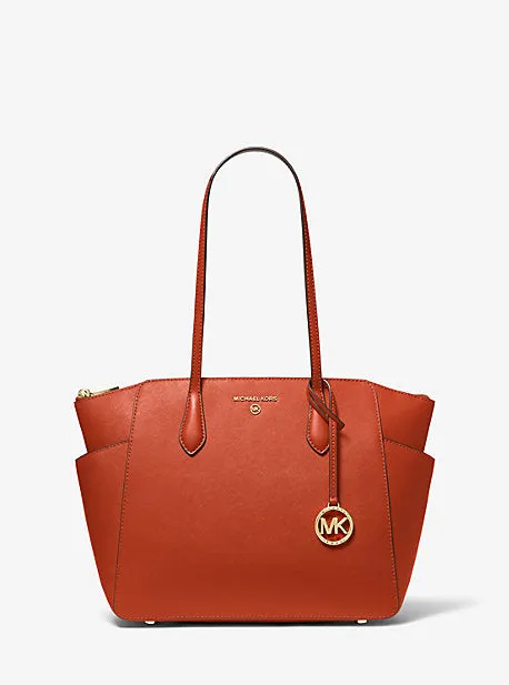 Marilyn Medium Saffiano Leather Tote Bag | 55752