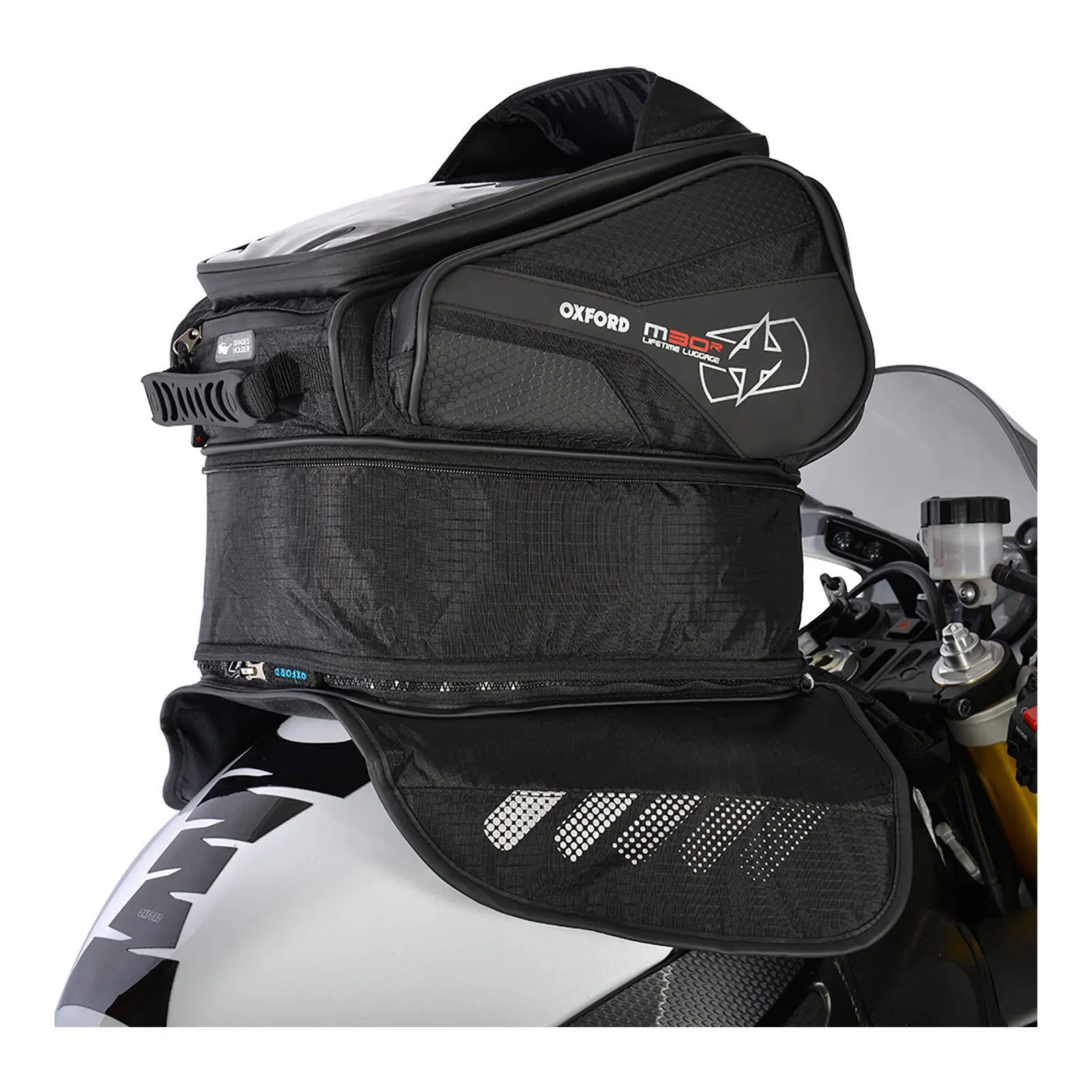 Oxford Tank Bag Magnetic M30R - Black