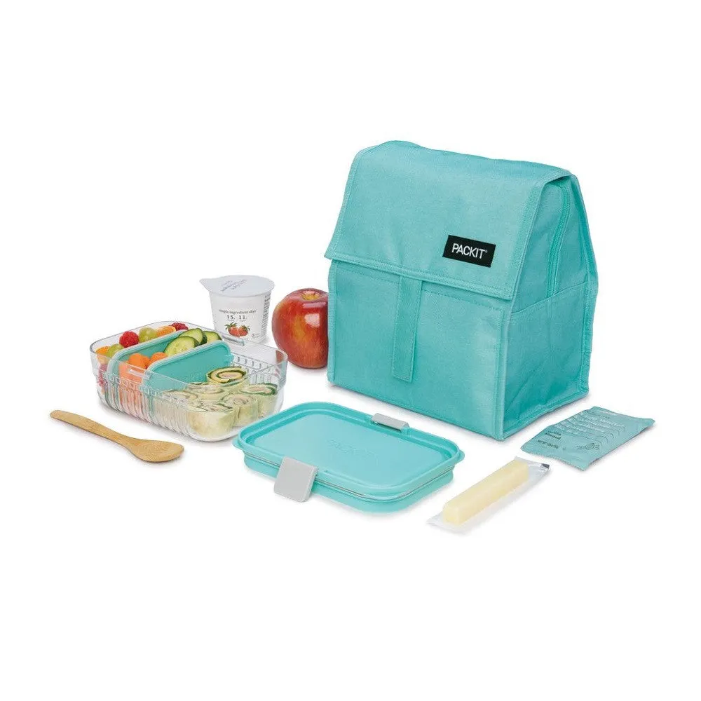 PackIt - Freezable Lunch Bag - Mint