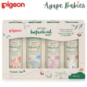 Pigeon natural Botanical Baby travel set