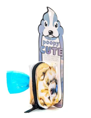 poopyCUTE | Cute Poop Bag Holder | DOGGIE Chow-Chow