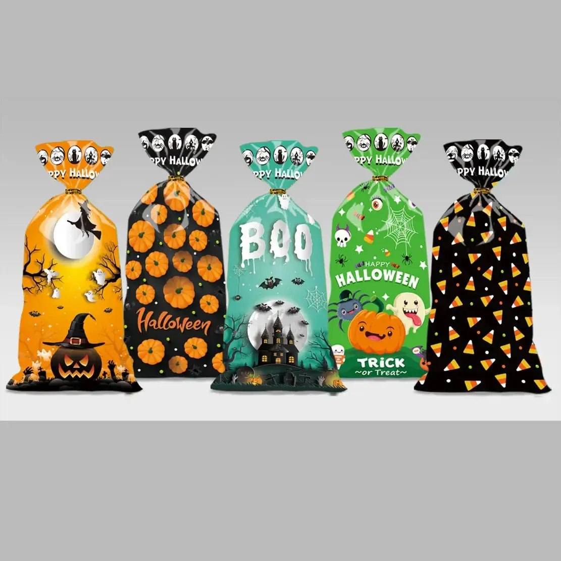 Pre order Halloween bakery cookies trick or treat loot plastic bags