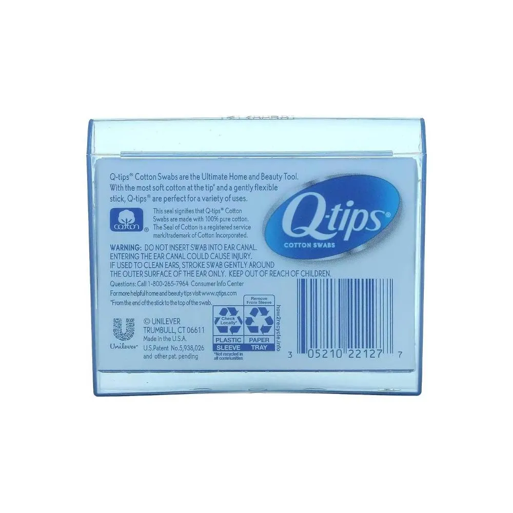 Q-Tips Swabs Purse Pack 30 Each - 36 Pack