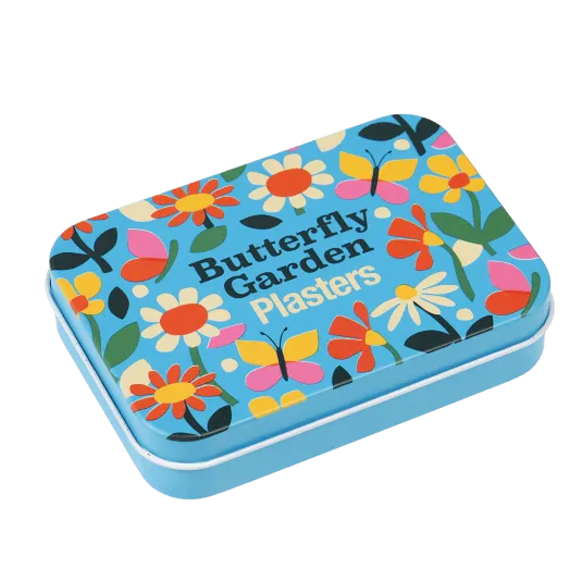 Rex London Butterfly Garden Plasters In A Tin (Pack of 30)