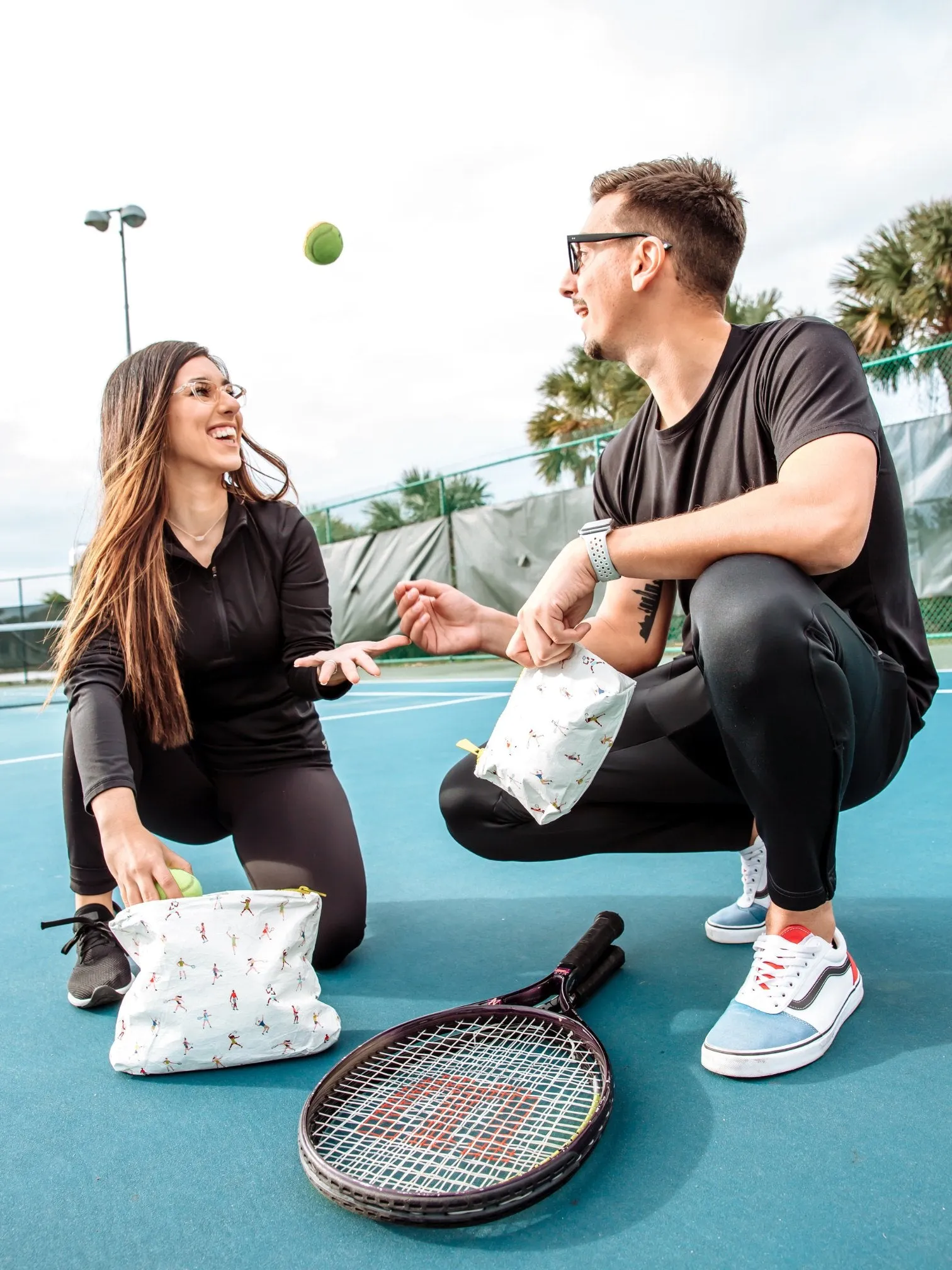 Set of Three Travel Packs - Tennis Match Tote Set