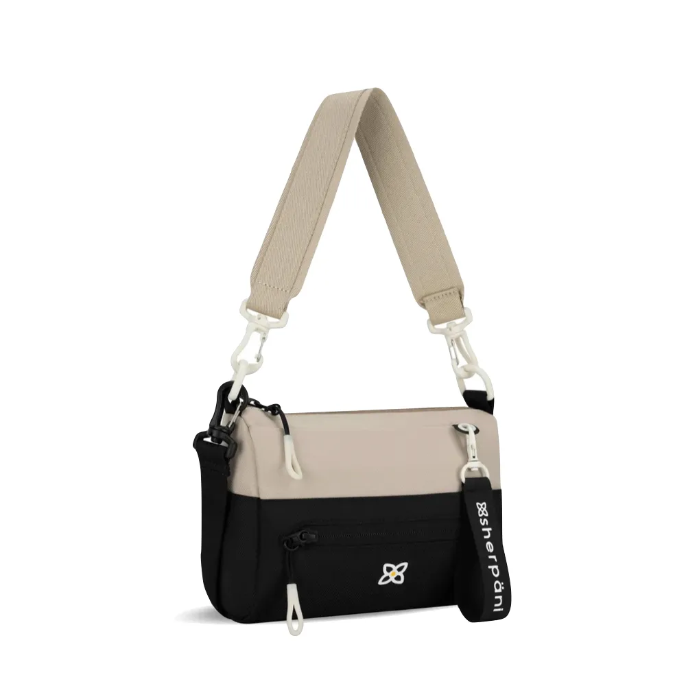 Sherpani Skye Mini Crossbody Shoulder Bag in Con Leche Beige