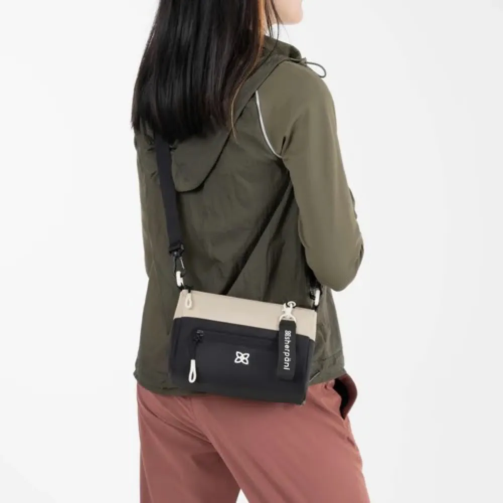 Sherpani Skye Mini Crossbody Shoulder Bag in Con Leche Beige