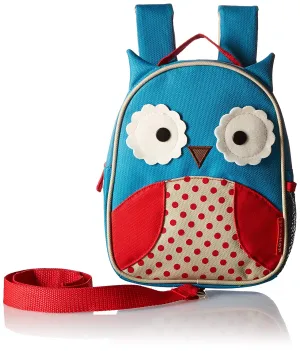 Skip Hop Zoo Little Kid and Toddler Safety Harness Let Backpack, Owl for Kids Ages 3 