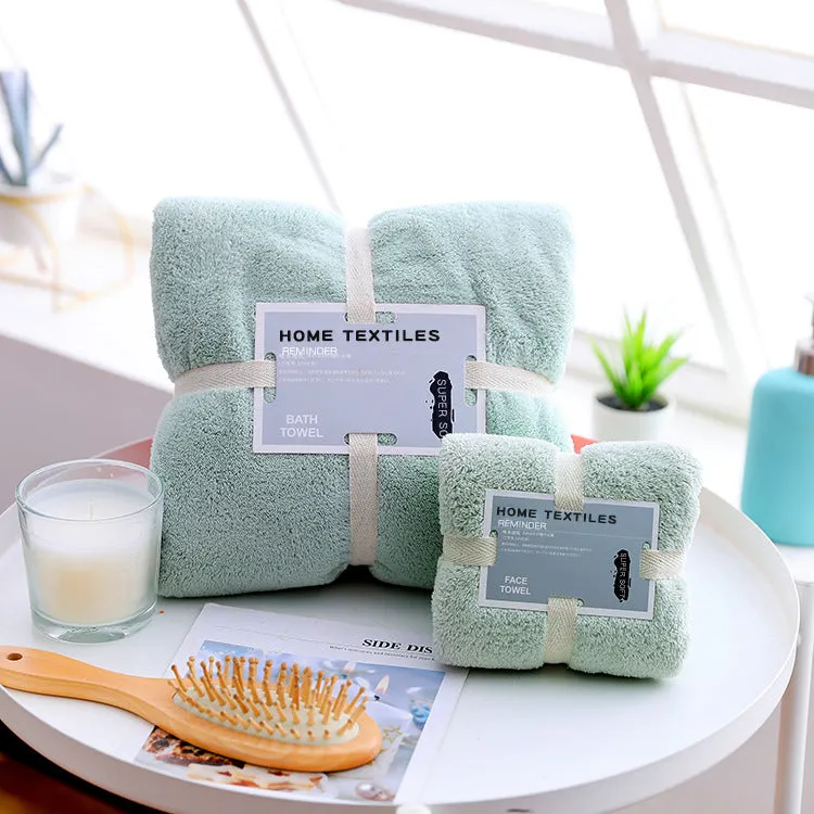 Soft and Absorbent Towel Set for Home and Spa Use, HG0062