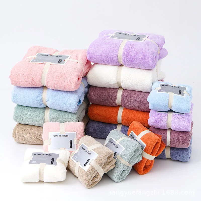 Soft and Absorbent Towel Set for Home and Spa Use, HG0062