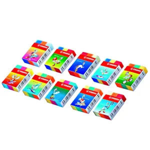 Stabilo Yippy-Plas Eraser, Assorted