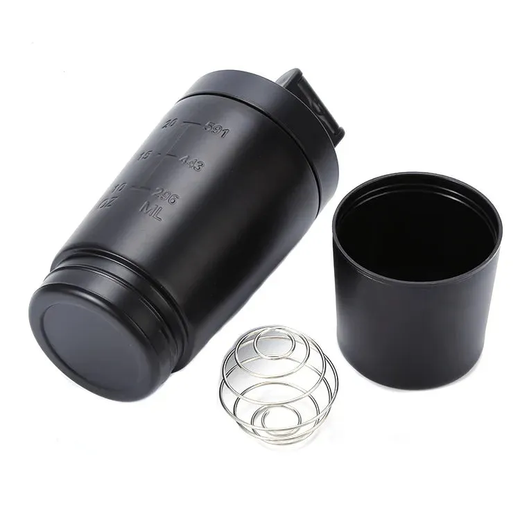 Stainless Steel Protein Shaker Bottle (600ml)