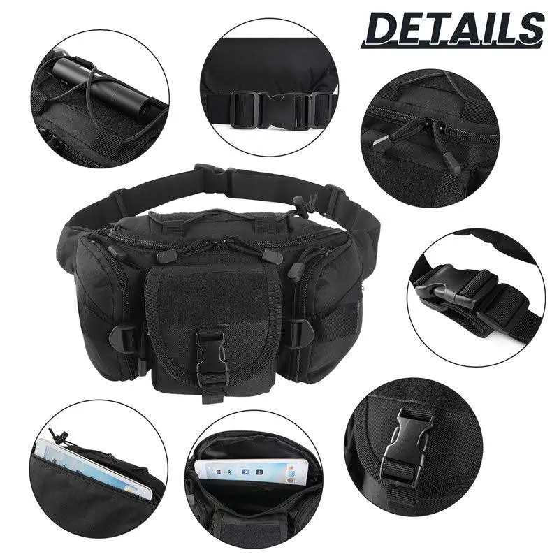 Tactical Outdoor Large-Capacity Waist Bag Jy-31