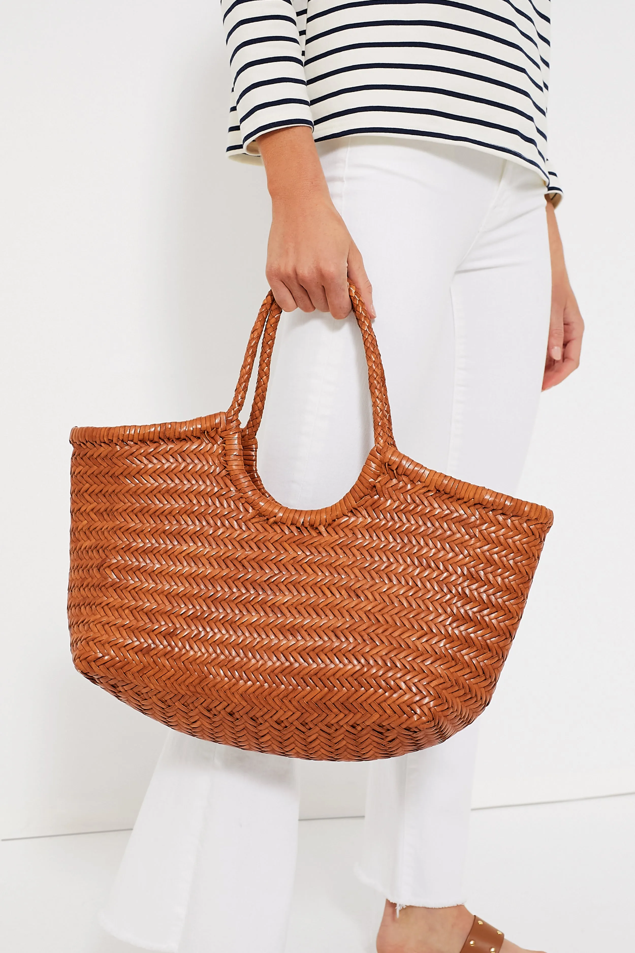 Tan Big Nantucket Basket