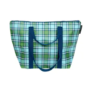 Tartan Zip Medium Tote