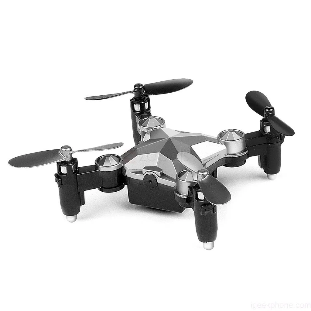 Top Race Foldable Mini Drone, with Altitude Hold, Headless Mode and 1 Key Return