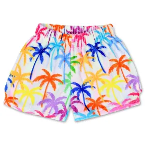 Tween Bottoms| Corey Paige Palm Trees Plush Lounge Shorts | IScream