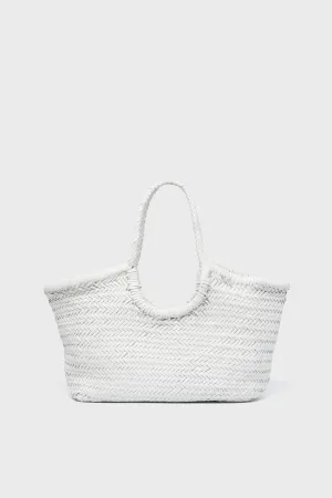 White Big Nantucket Basket