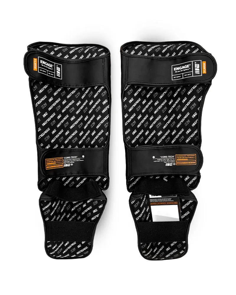 W.I.P Series Shin Guards - Black