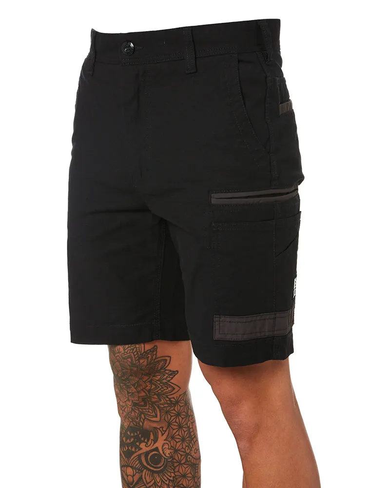 WS-3 Stretch Work Short - Black